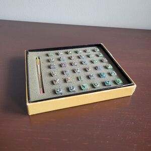 Midas Alphabet and Numbers Leathercrafting Stamping Set